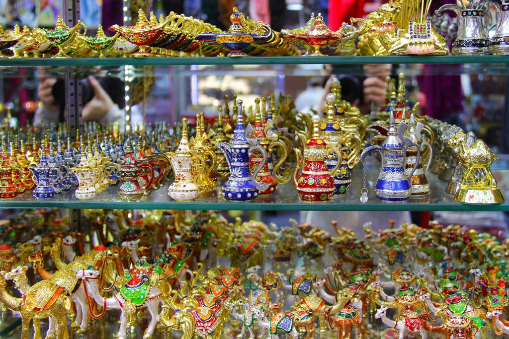 Dubai Souvenir met kinderen