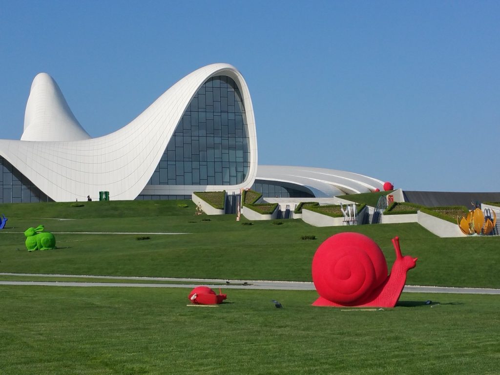 Baku met kinderen