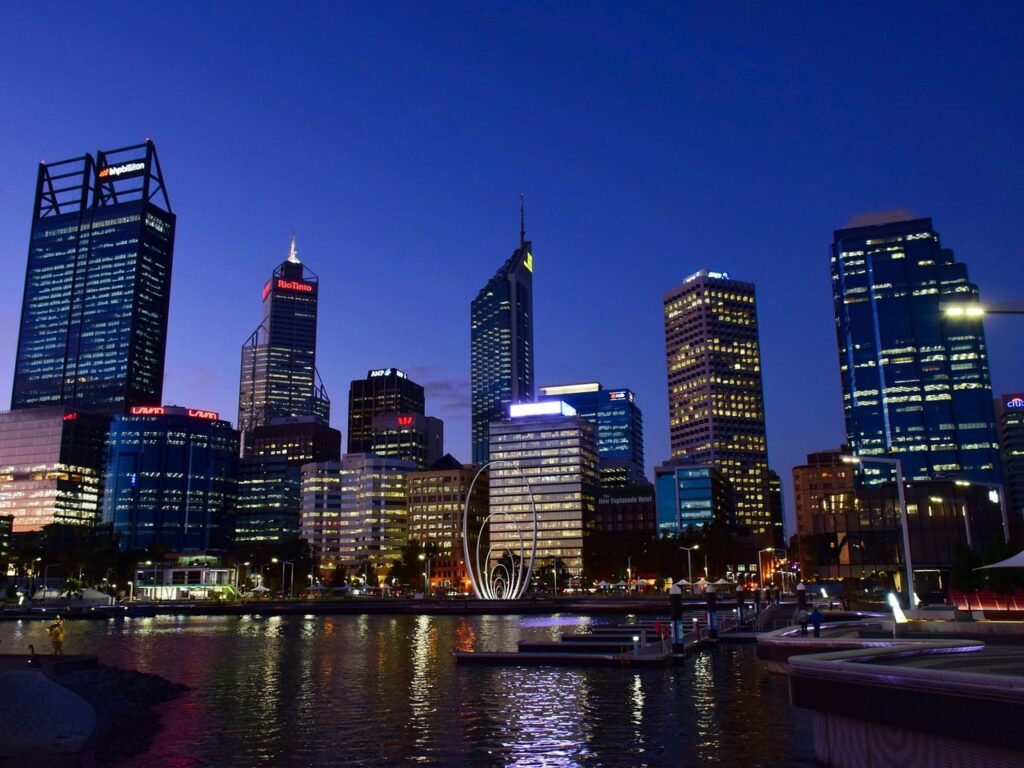 Perth med barn
