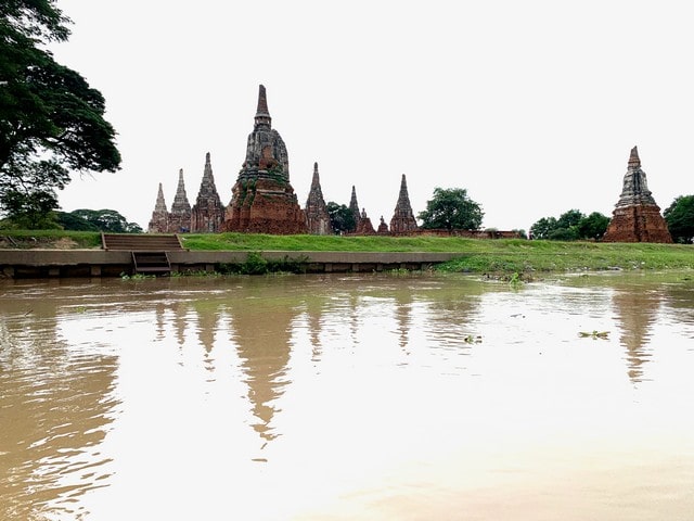 Ayutthaya med barn