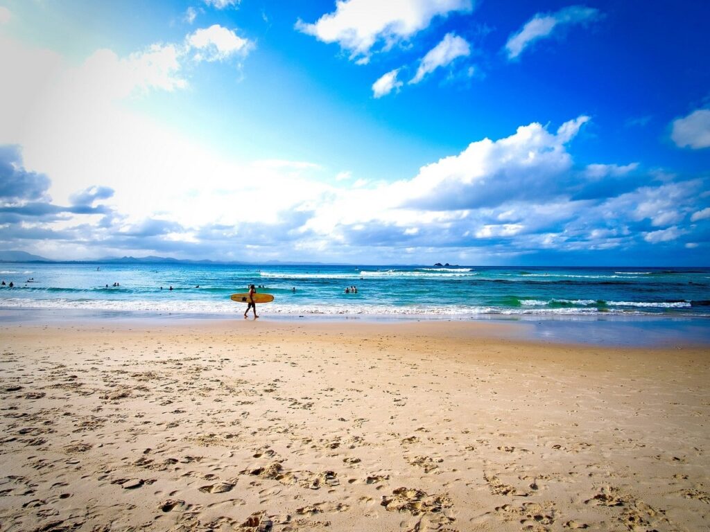 Byron Bay med barn