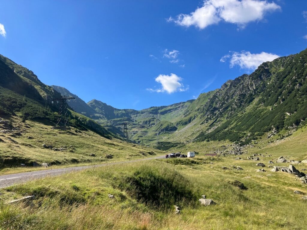 Transfăgărășan med barn