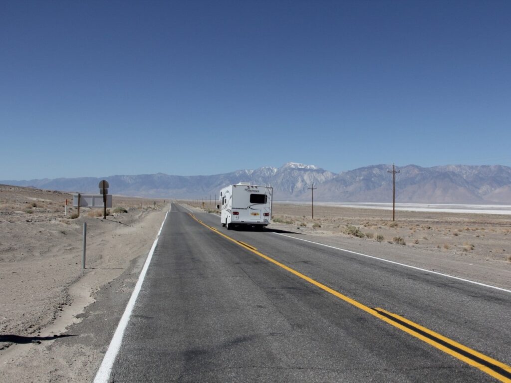 Camper verschepen naar Amerika