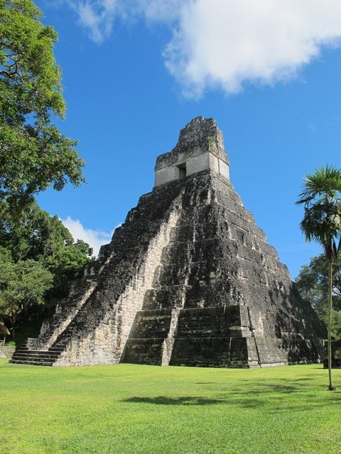 Tikal med barn