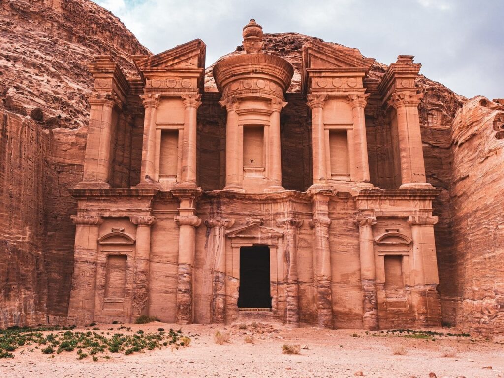 Petra med barn