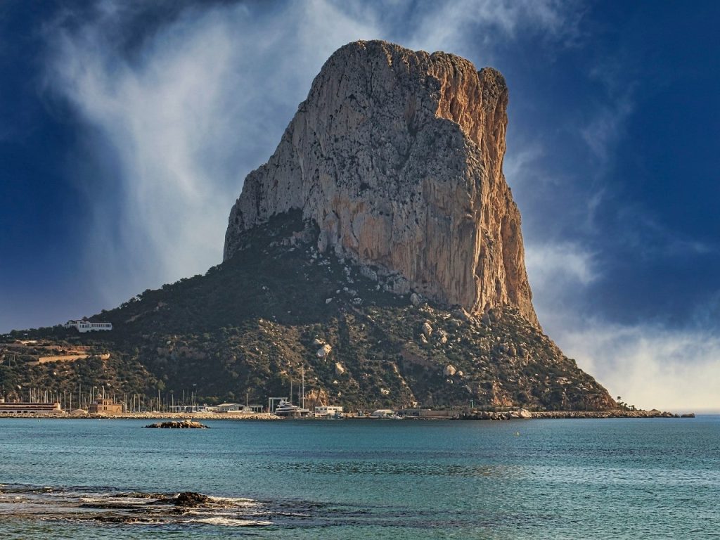 Calpe met kinderen