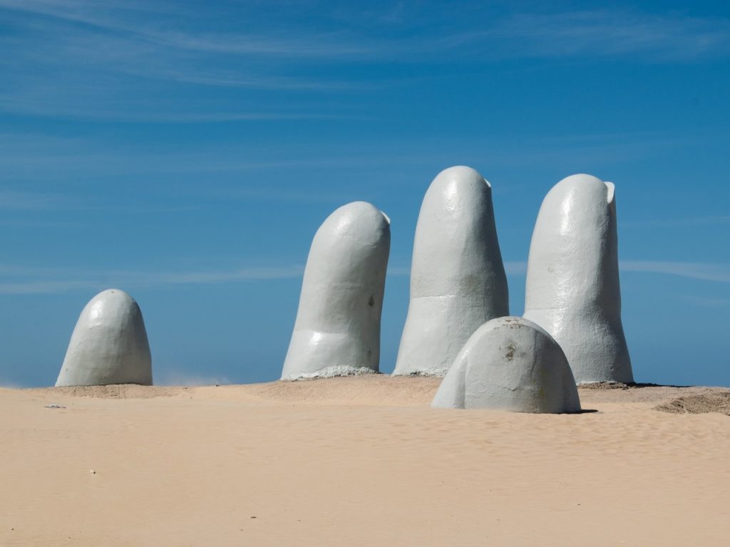 Uruguay met kinderen