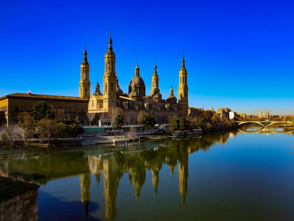 Zaragoza met kinderen