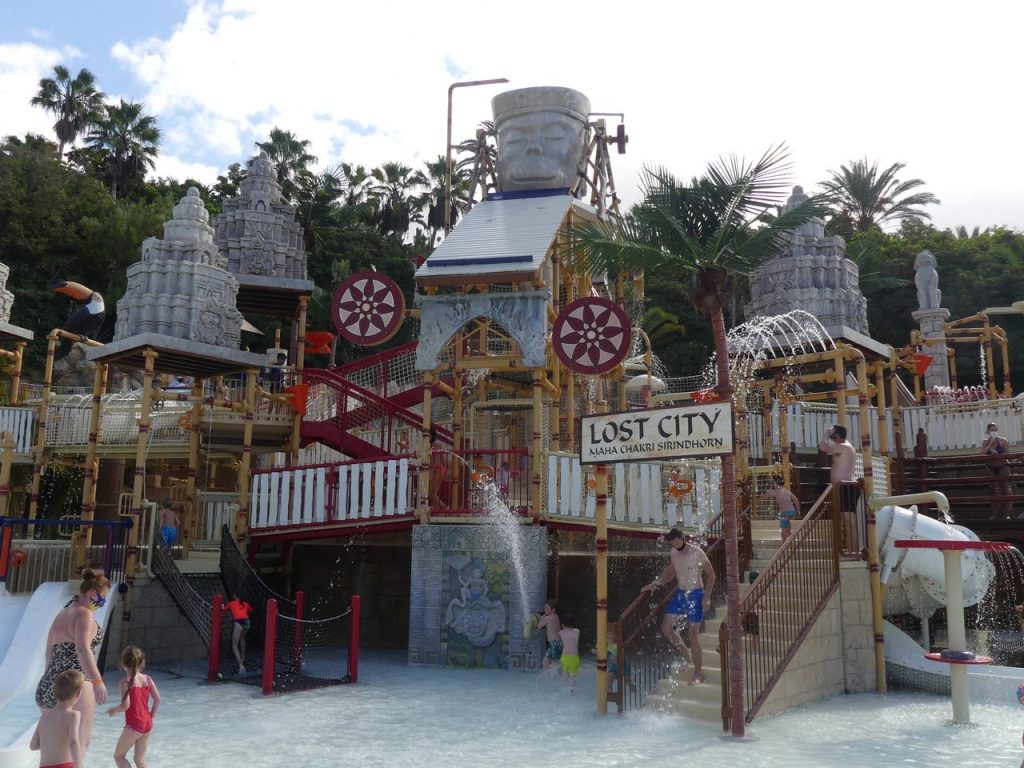 Playa de las Americas met kinderen