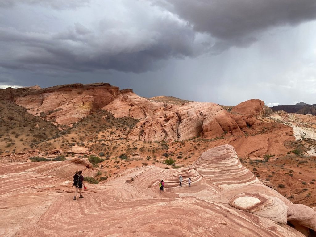Valley of Fire met kinderen